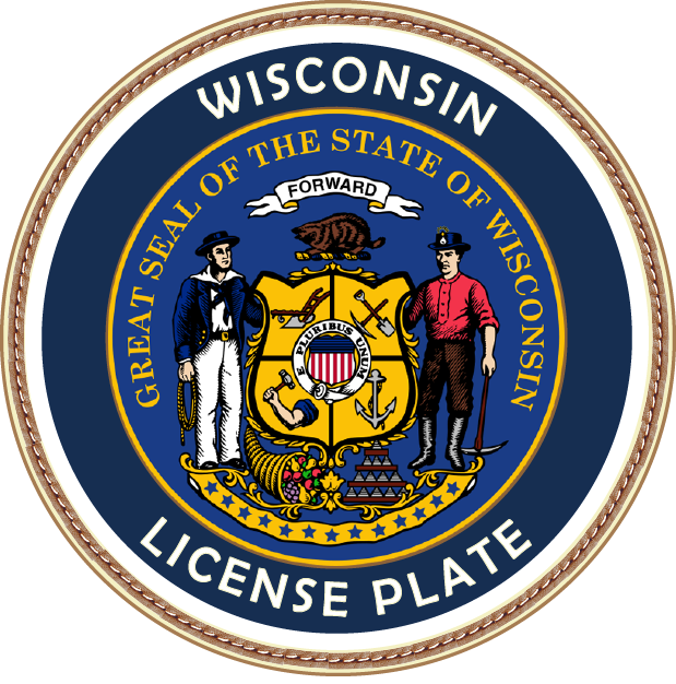 Wisconsin License Plates